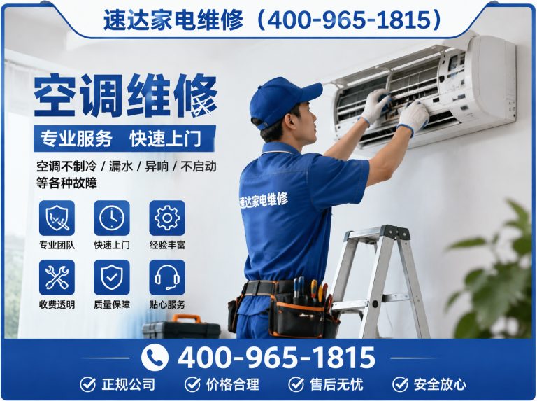 日照空调拆装展示图