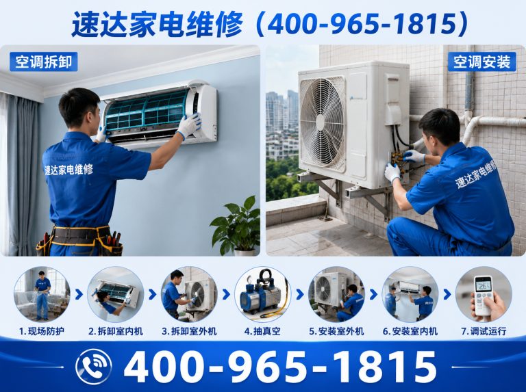 日照中央空调维修展示图